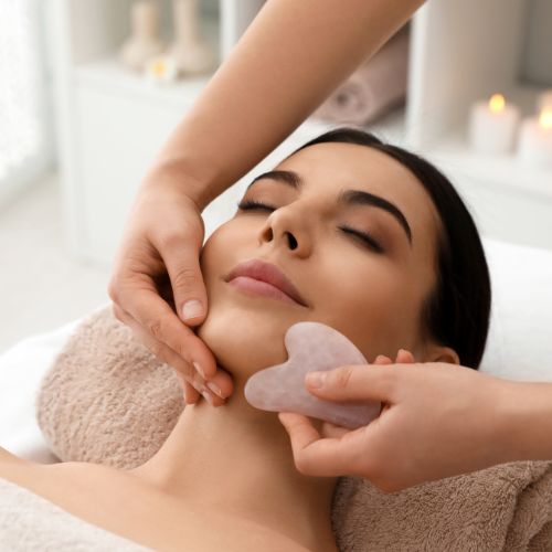 Schröpfen/Schröpfkopfmassage/Guasha